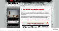Desktop Screenshot of fairforall.org
